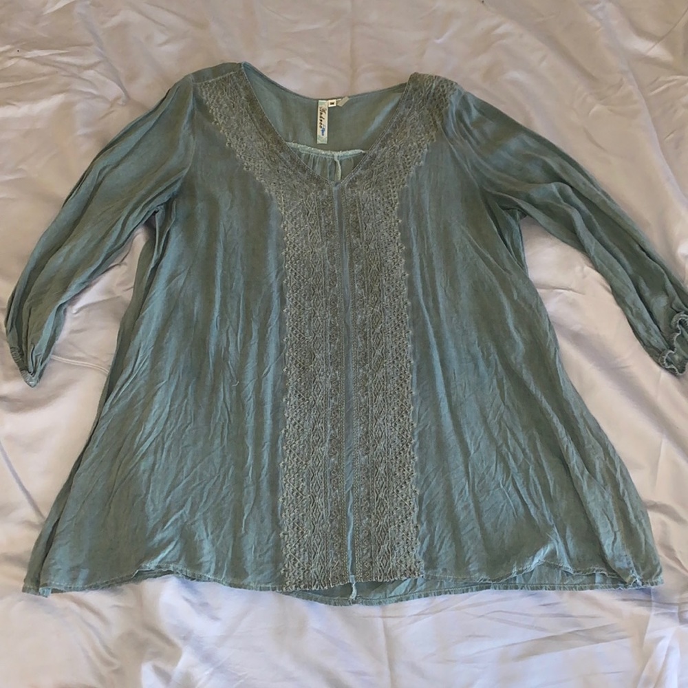 3/4 sleeve blouse